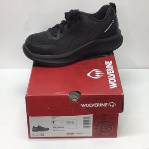 NWT Wolverine Bolt Knit Women’s Work Sneaker Black Size 7